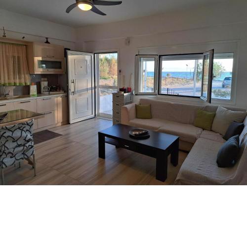 Paximadia - 1 bedroom apt - beach front