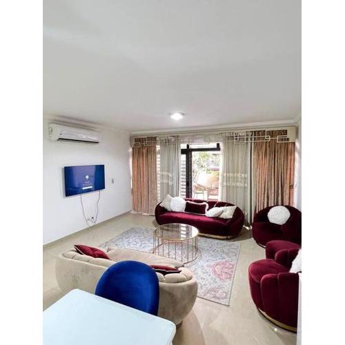 Peaceful 3-BR Hotel Apt In Madinaty