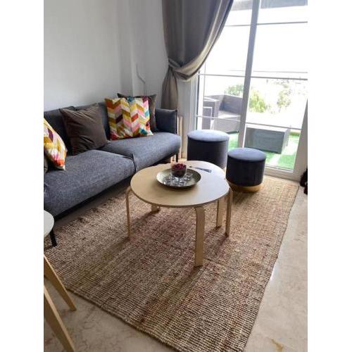 Penthouse familial avec vue mer