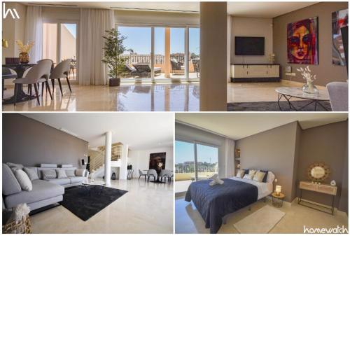 Penthouse with sea views in Nueva Andalucía