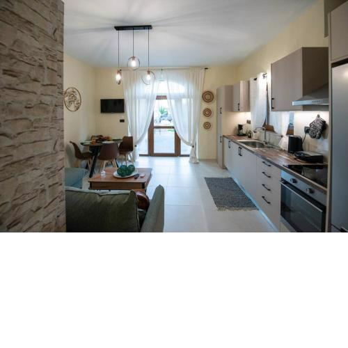 Perion stone apartment sea front