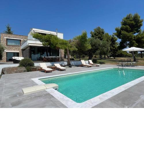 Pirgaki Private Pool Villa, Vatopedi