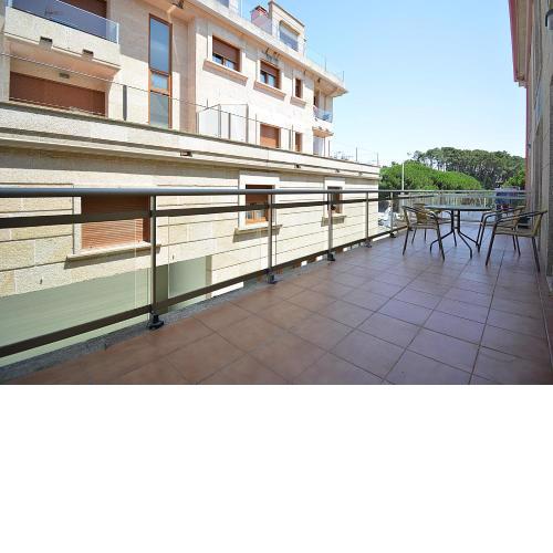 Piso con terraza en Playa de Baltar, Sanxenxo