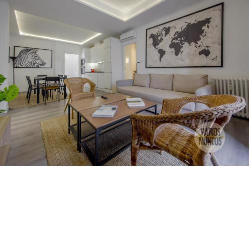 Piso de diseño de 4 habitaciones-Centro de madrid