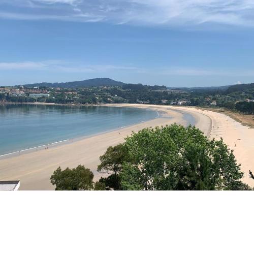 Piso primera línea playa Miño/La Coruña