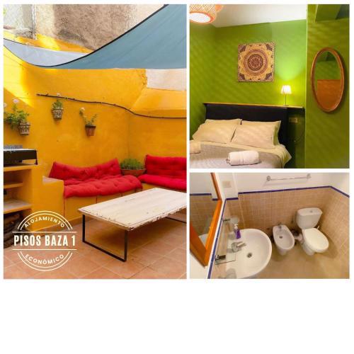 Pisos Baza, Tres apartmentos en Baza Central