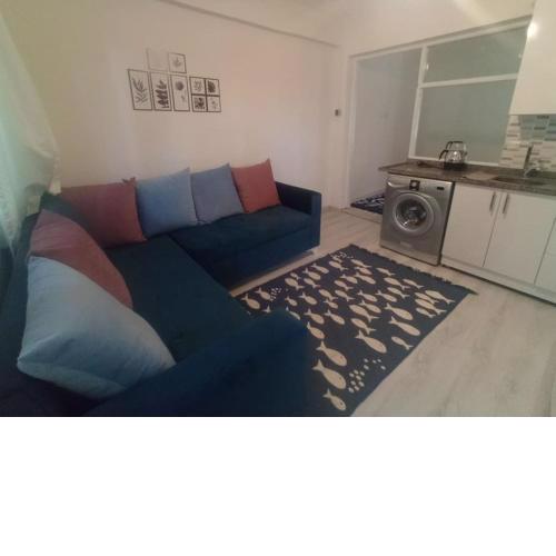 Plaja 75 metre uzaklık 1+1 daire