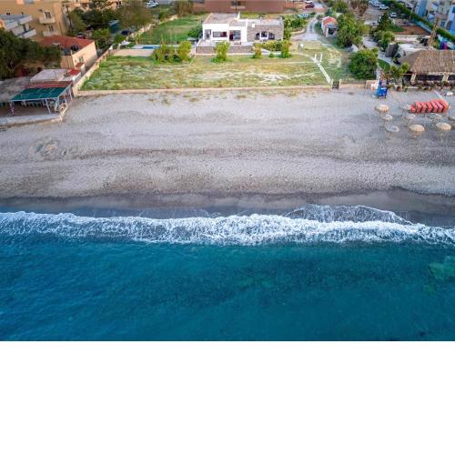 Platanias Beachfront Villa Elsa-90m To Main Square