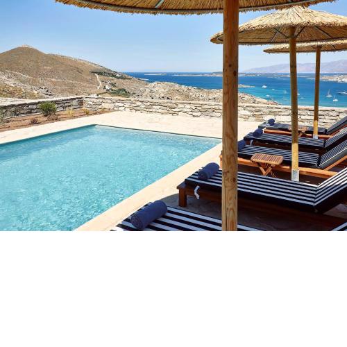 Platinum Paros Villa - 2 Bedrooms - Villa Turquoise - Sea View & Private Pool - Naoussa