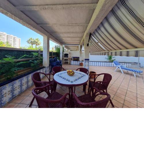 PLAYA DE GANDIA 3 HAB familiar con mascota bbq privada