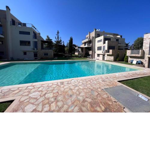 Pool apartment 5 minutes walk from beach