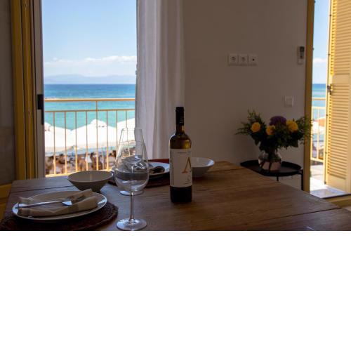 Port view apartment Aegina