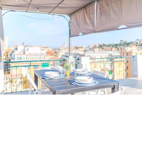 Portofino - Appartamento vista mare - Rooftop Terrazzo - in centro città - free Wifi