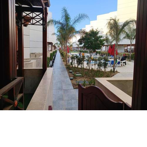 portosaid resort منتجع بورتوسعيد شاليه ارضي مع جاردن