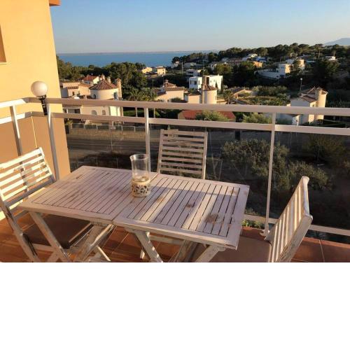 Preciosas vistas al mar y montaña en la Ampolla