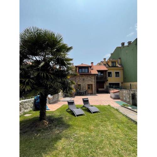 Precioso apartamento con jardín La Santina 1B
