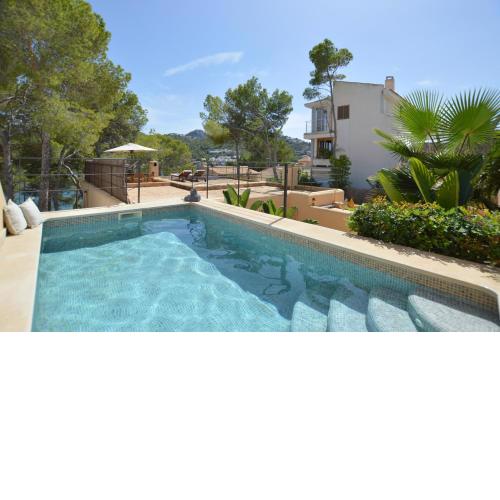 Private Pool with sea views in Port of Andratx