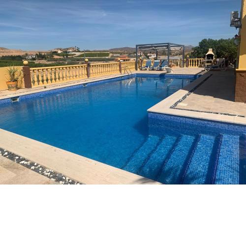 Private villa large pool elevated quiet secluded location, near Mojacar