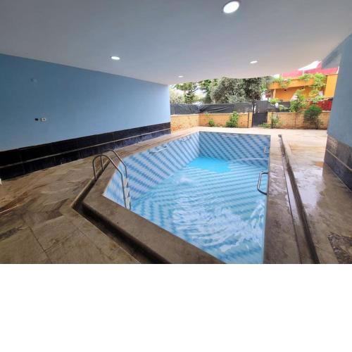private villa with swiming pool.