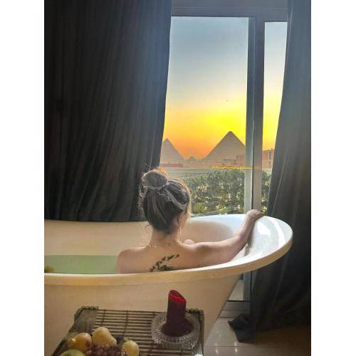 pyramids view relaxation