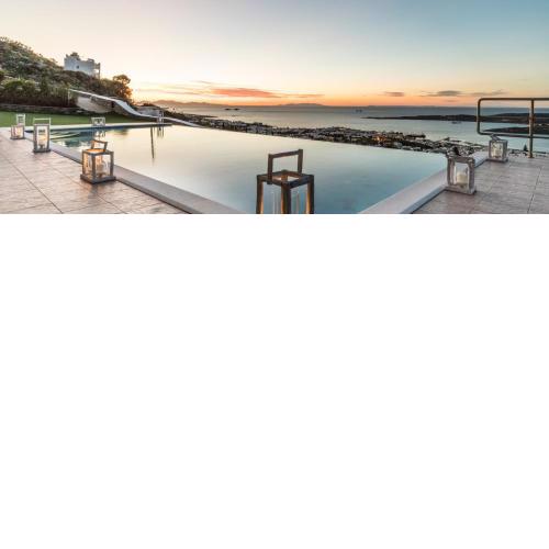 Quality Brand Villas 6BR Magnificent Private Monaco Villa Paros, Large Infinitive Pool, Amazing Views