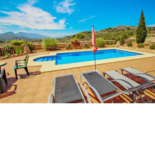 Quicano - magnificent views and private pool in Lliber