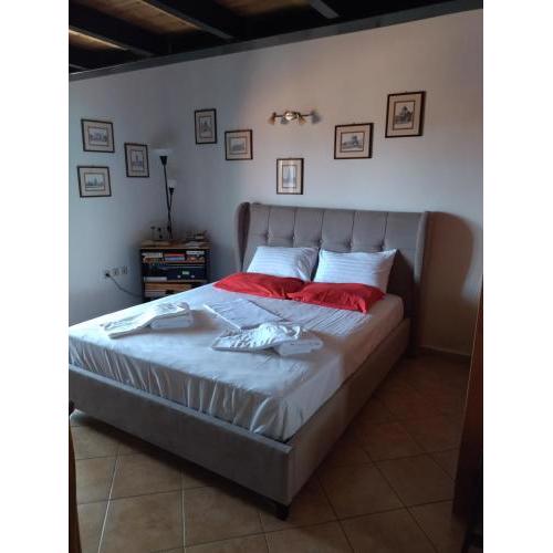 Red apartment
