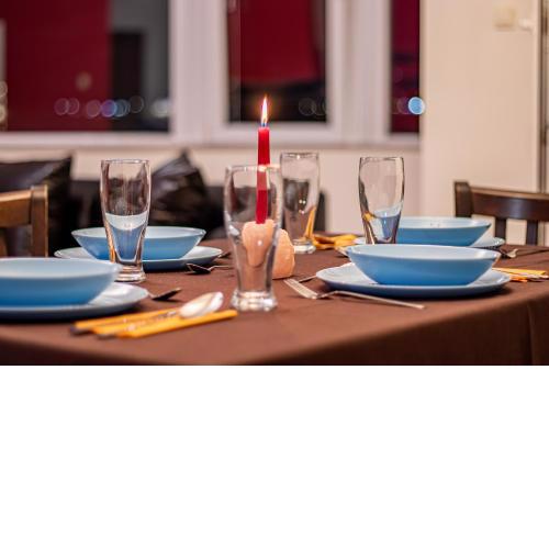 Red deluxe apartment