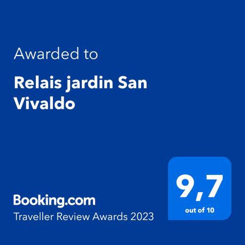Relais jardin San Vivaldo