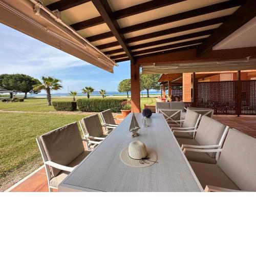 Relax in this Sithonia Property with ocean views