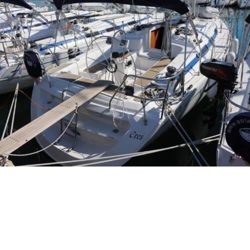 Rijeka center harbour yacht