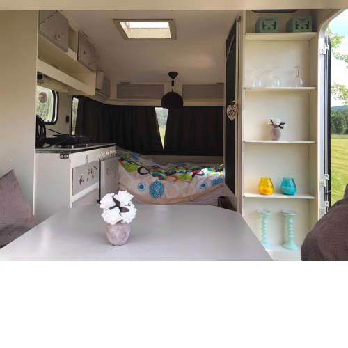 Romantic caravan for 2