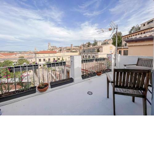 Romantic Duplex with terrace and great views
