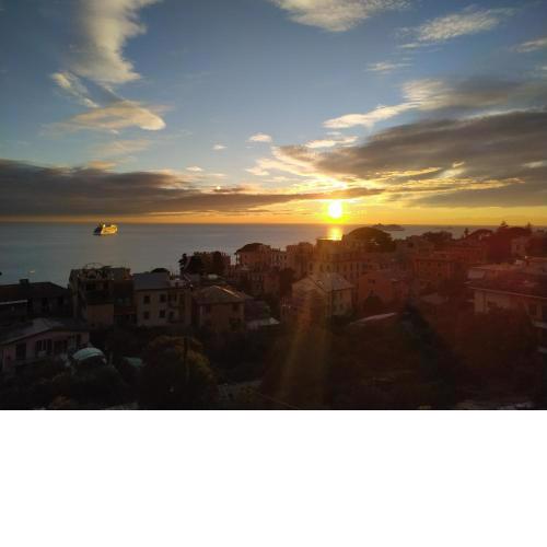 Romantic garden sea view Nervi