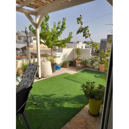 Roof garden apartment