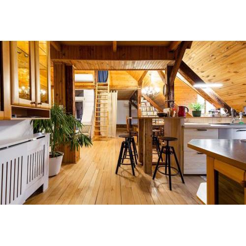 Rooftop 180m2 Loft with private SAUNA,