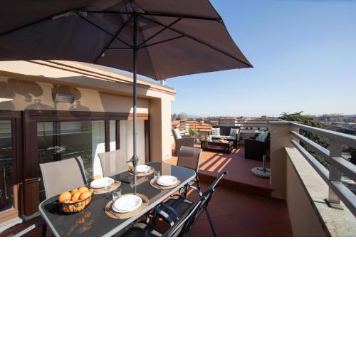 Rooftop Delight with Terrace