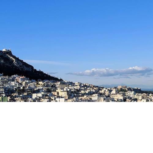 Rooftop Studio with Acropolis & Sea view