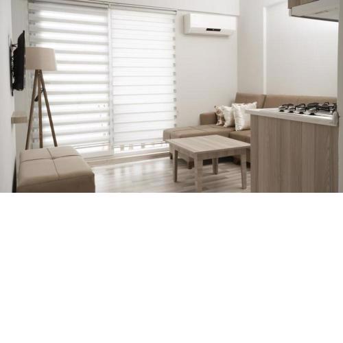 Room in Apartment - Kusadasi Residence 21 2 Bedroom and Living room
