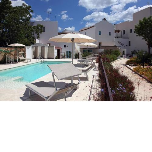 RossoinCorte in Salento appartamento con terrazzo e piscina
