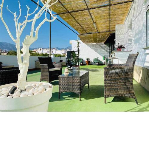 SAN BERNARDO Ático con gran terraza y barbacoa