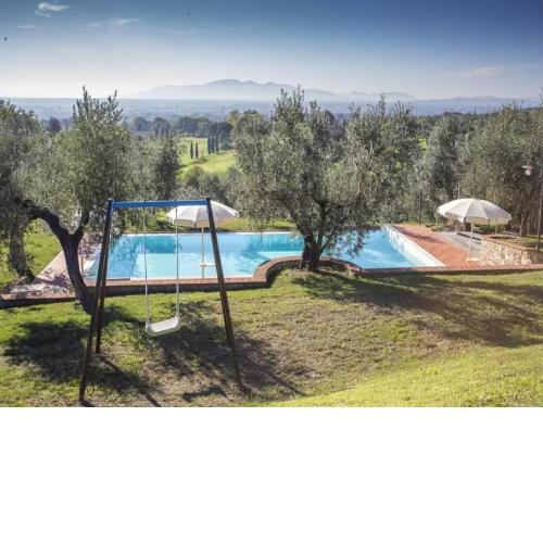 Scenic holiday home in Larciano with shared pool