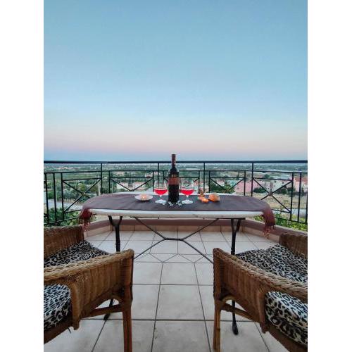 Schinias Bright Spacious Maisonette-Panoramic View