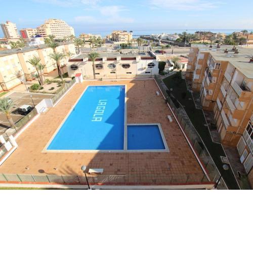 Sea-view Apartment in La Manga with Garden and Balcony