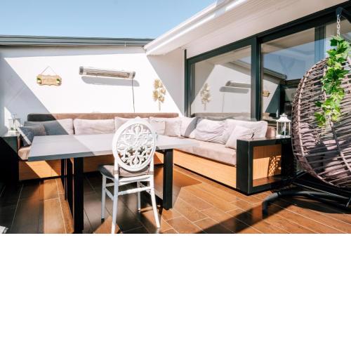 Sea View Flat w Terrace Jacuzzi Near Kartal Coast