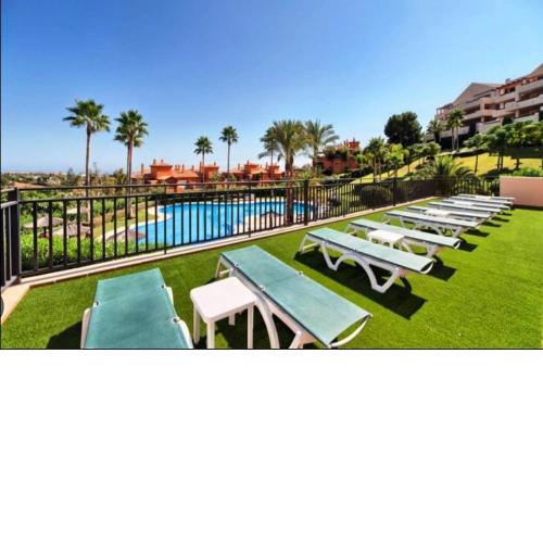 sea view Golfing two bedrooms appartment