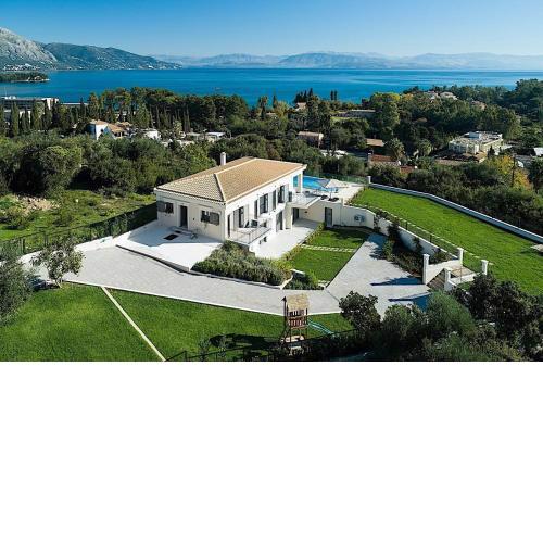 Secluded Elegance at Villa Giem - 4 Bedrooms - Unmatched Sea Views - Private Pool & Lush Gardens - Dassia