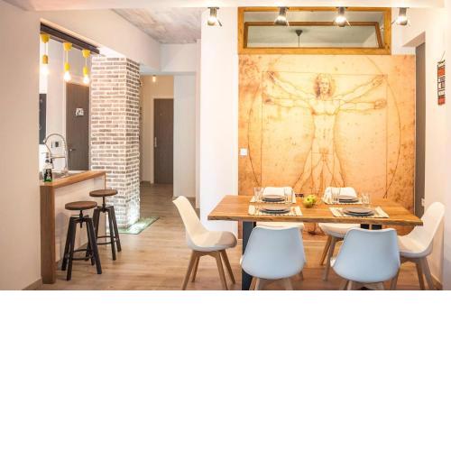 Secret Loft, 2min Walk From The Beach High Tech