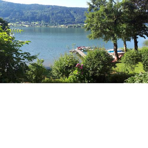 Seeblick Appartement MAREN im Haus Hänsel und Gretel direkt am Ossiacher See