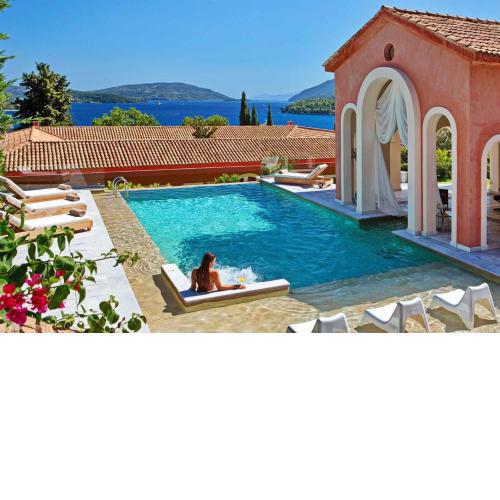Sensational Lefkada Villa Villa Veneta 5 Bedroom Private Pool Spectacular Sea Views Perigiali
